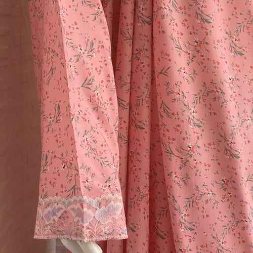 شرشف رداء الصلاة مشجر - لف مفتوح- زهري