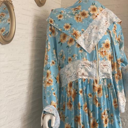 شرشف رداء الصلاة مورد - كرتة - سماوي