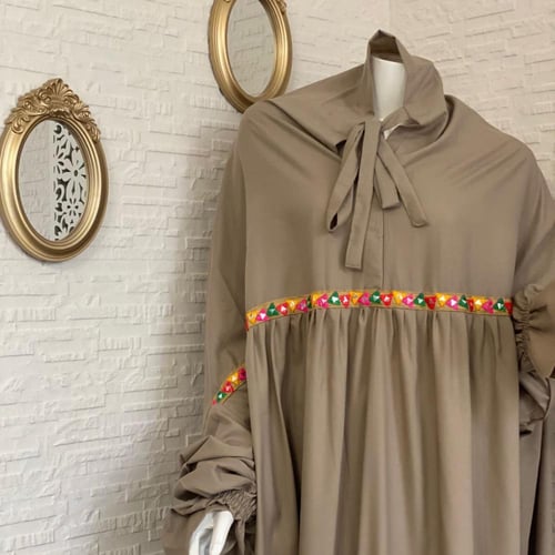 شرشف رداء الصلاة- بخنق - بني