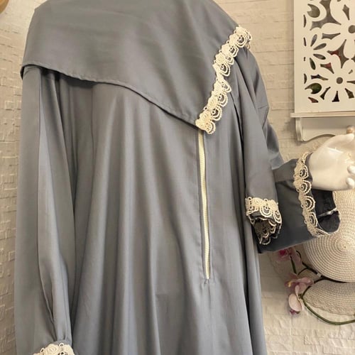 شرشف رداء الصلاة- سحاب - أزرق بترولي