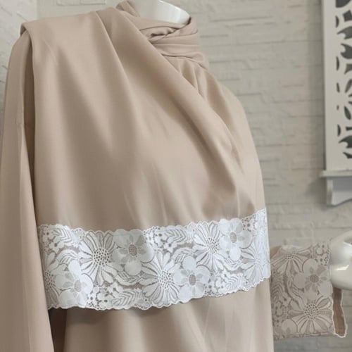 شرشف رداء الصلاة - لف مفتوح - بيج