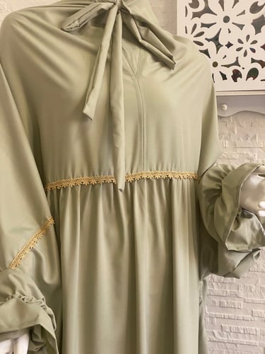 شرشف رداء الصلاة - بخنق - أخضر