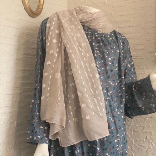 Prayer dress sheet, available with a head covering...