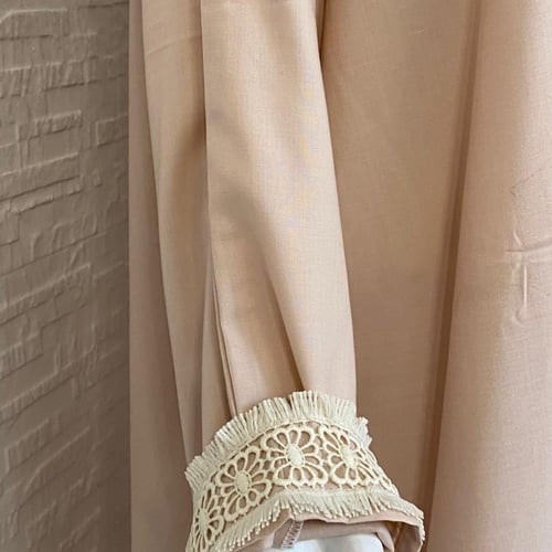 شرشف رداء الصلاة - سحاب - بيج