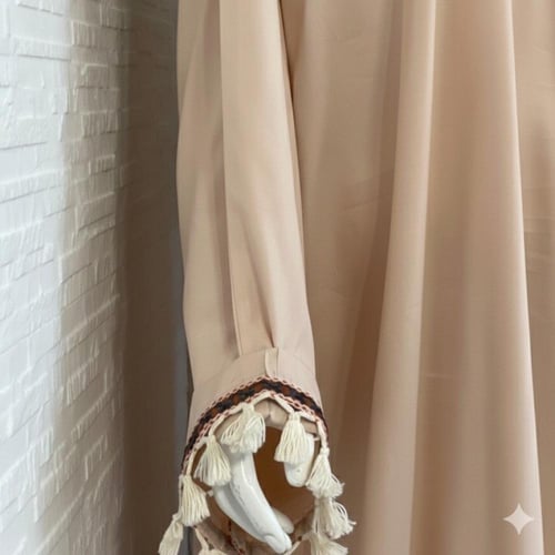 شرشف رداء الصلاة- سحاب- بيج