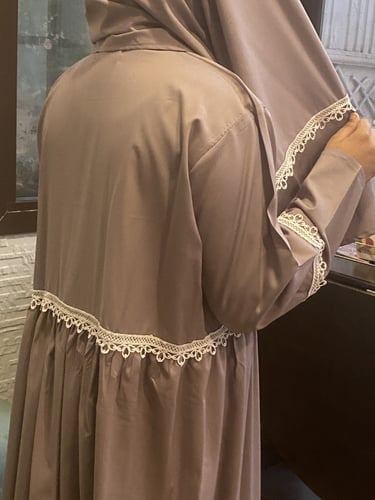 شرشف رداء الصلاة بناتي كرتة بسحاب - موف بنفسجي - 1...