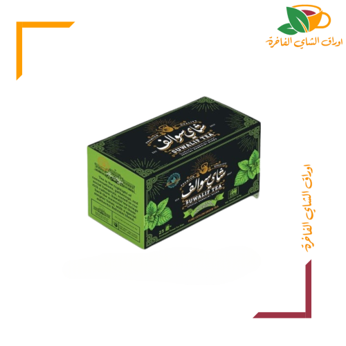 شاي سوالف بالنعناع المغربي 25 كيس مغلف