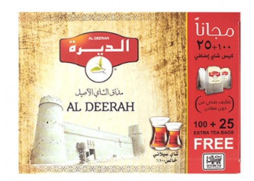 شاي الديرة علاقي125كيس