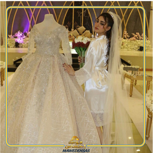 روب عروس دانتيل