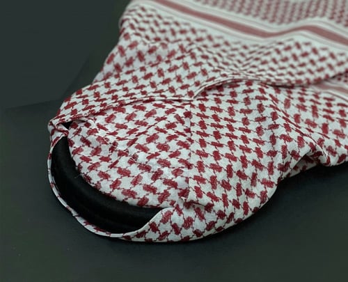 شماغ وعقال ثابت ( أحمر )