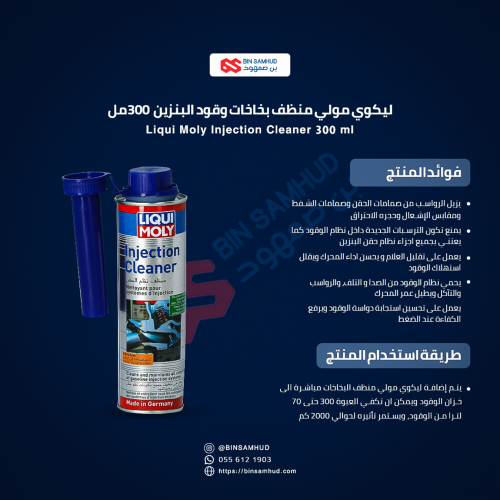منظف بخاخات تانكي البنزين ليكوي مولي LIQUI MOLY
