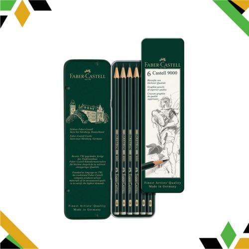 طقم أقلام رصاص فابر كاستل - 6 -