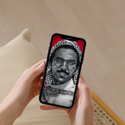 رسمة رصاص و فحم - تصوير بالجوال فقط -