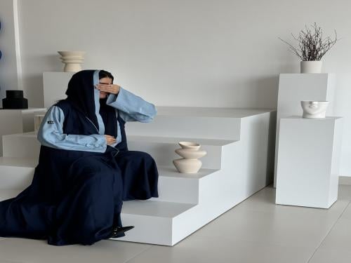 Ceil BLUE ABAYA
