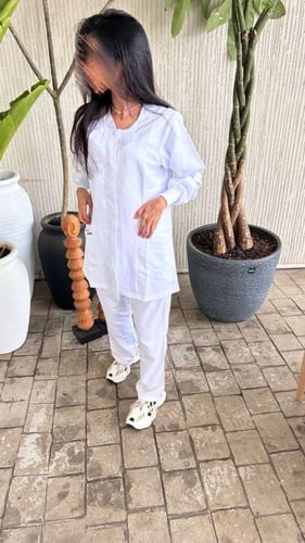 جاكيت طبي ابيض (White)