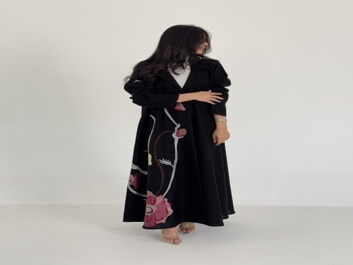 عباية ورد