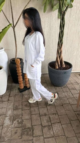 جاكيت طبي ابيض (White)