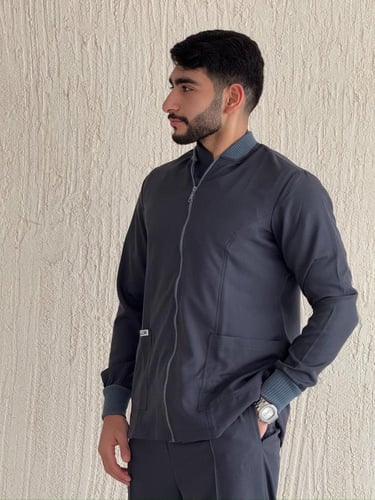 جاكيت طبي بتصميم رياضي #عدة الوان