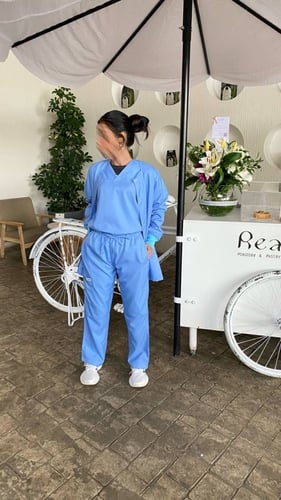 جاكيت طبي سماوي ( ceil blue)