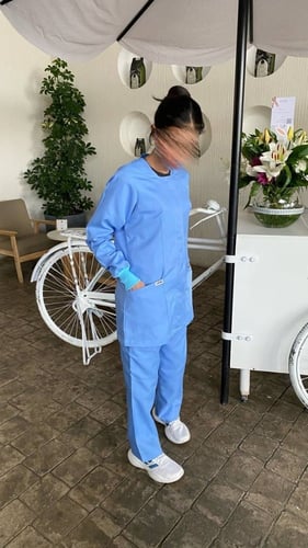 جاكيت طبي سماوي ( ceil blue)