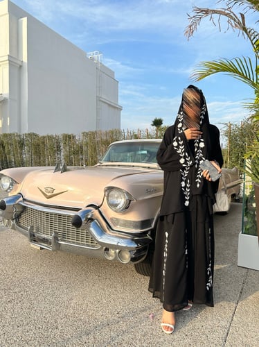 عباية الدلع كله “ شيفون مع بطانه"