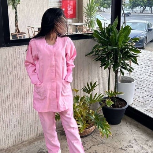 جاكيت طبي وردي (Pink)