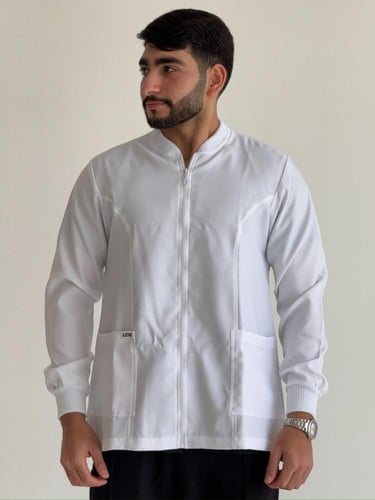 جاكيت طبي بتصميم رياضي #عدة الوان