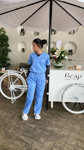 سكراب طبي #1 سماوي (ceil blue)