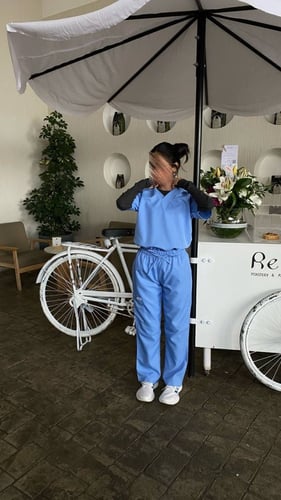 سكراب طبي #1 سماوي (ceil blue)