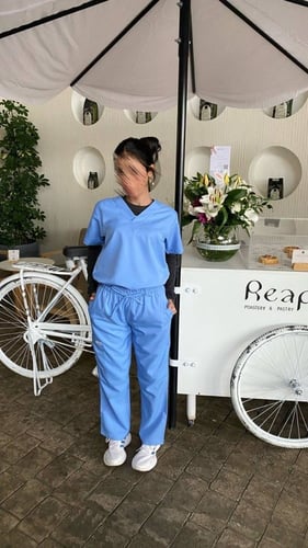 سكراب طبي #1 سماوي (ceil blue)