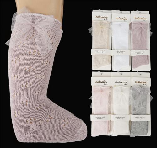 جوارب مواليد من ٦ أشهر إلى ٢٤ شهر