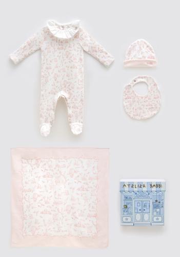 بكج مواليد وردي من اتيلير بابي