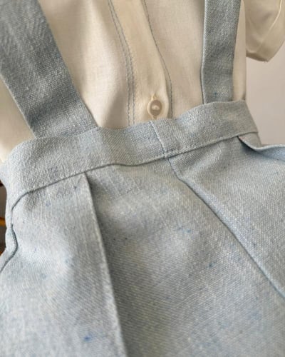 طقم ولادي قميص + افرهول سماوي + طاقيه