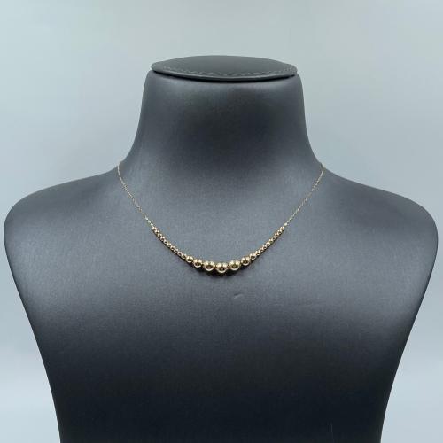 عقد ذهب أصفر عيار 18