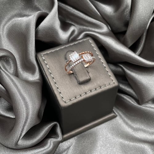 خاتم ذهب روز عيار 18