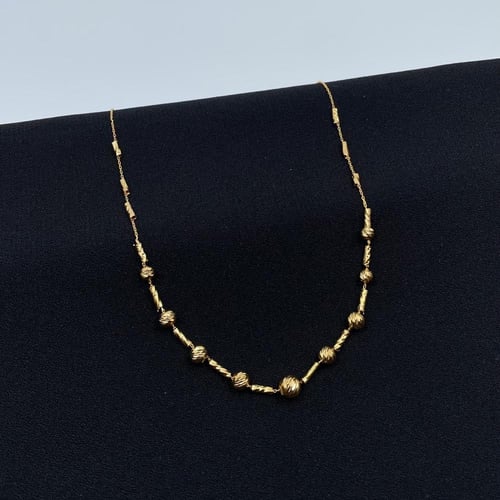 عقد ذهب أصفر عيار 21