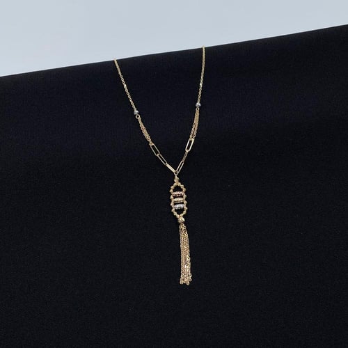 عقد ذهب مكس عيار 18