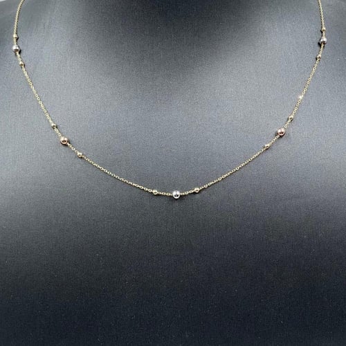 عقد ذهب مكس عيار 18