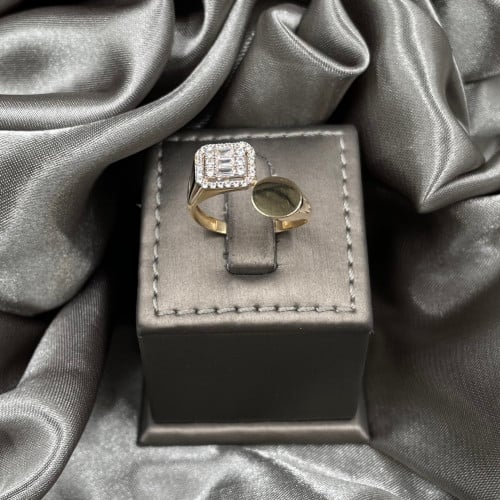 خاتم ذهب أصفر عيار 18