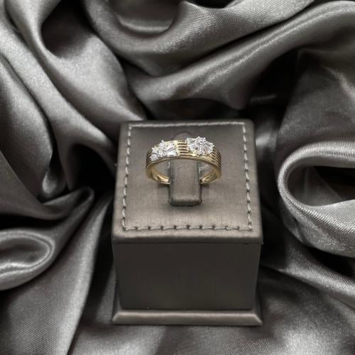 خاتم ذهب أصفر عيار 18