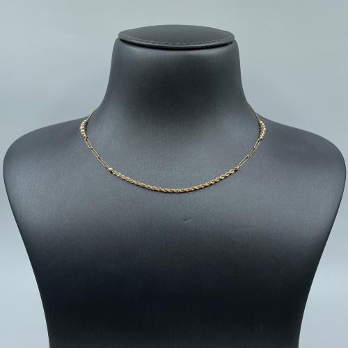 عقد ذهب أصفر عيار 18