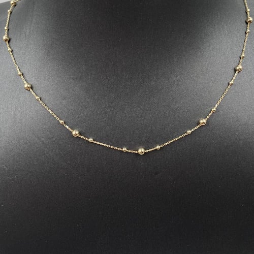 عقد ذهب أصفر عيار 18