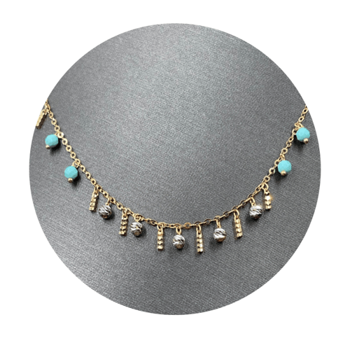 عقد ذهب مكس عيار 18