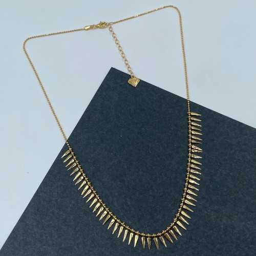 عقد ذهب أصفر عيار 21