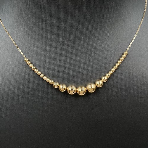 عقد ذهب أصفر عيار 18