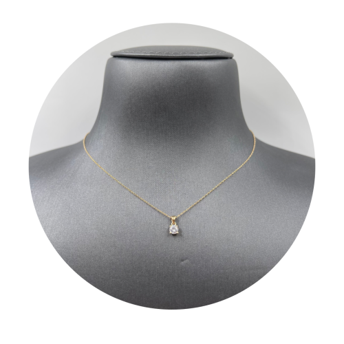 عقد ذهب أصفر عيار 18