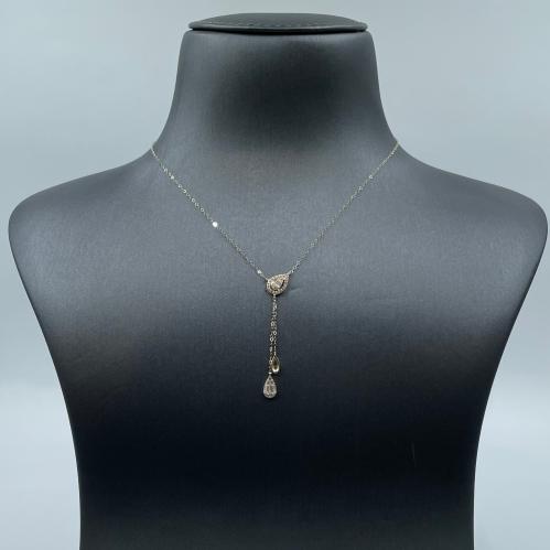 عقد ذهب أصفر عيار 18