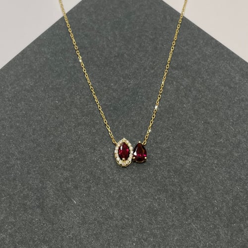 عقد ذهب أصفر عيار 18