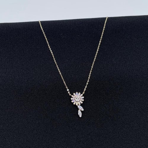 عقد ذهب أصفر عيار 18