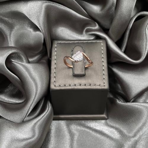 خاتم ذهب روز عيار 18